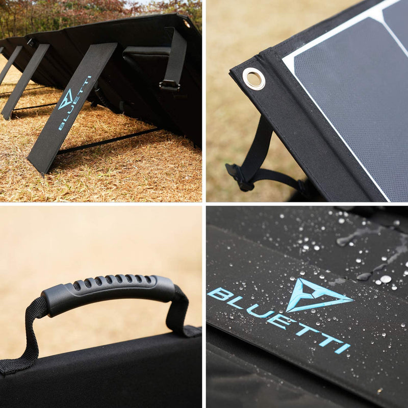 BLUETTI EB150 Black + 2 SP200 200W Solar Panels